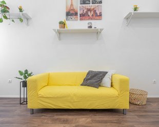Мебель в желтых тонах – вызов стандартным решениям в Очёре - ochyor.magazinmebel.ru | фото