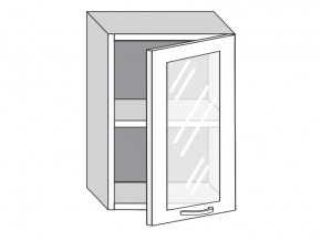 1.50.3 Шкаф настенный (h=720) на 500мм с 1-ой стекл. дверцей в Очёре - ochyor.magazinmebel.ru | фото