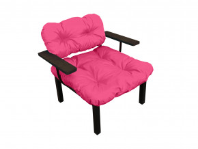 Кресло Дачное розовая подушка в Очёре - ochyor.magazinmebel.ru | фото
