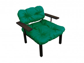Кресло Дачное зелёная подушка в Очёре - ochyor.magazinmebel.ru | фото