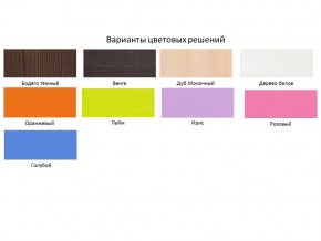 Кровать чердак Кадет 1 с лестницей Белое дерево-Голубой в Очёре - ochyor.magazinmebel.ru | фото - изображение 2