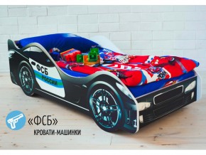 Кровать детская машина ФСБ в Очёре - ochyor.magazinmebel.ru | фото