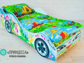 Кровать детская машинка Принцесса в Очёре - ochyor.magazinmebel.ru | фото